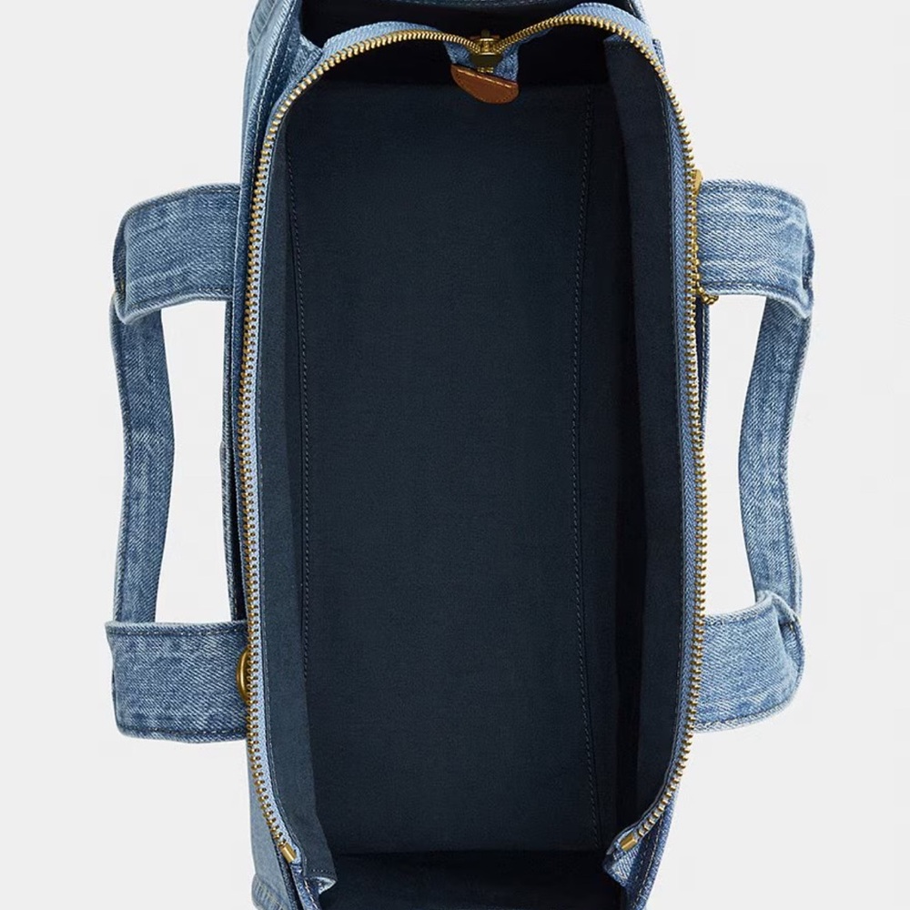 COACH | NWT Cargo Denim Tote Bag - Picture 6 of 9